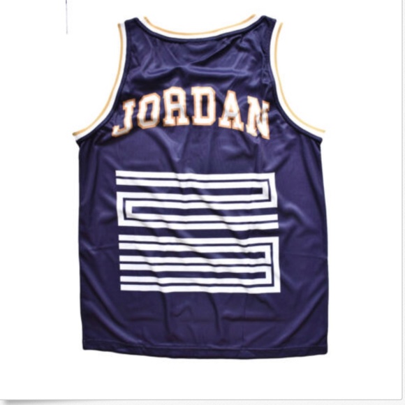 SneakGallery Michael Jordan Purple Jersey 2XL - Picture 3 of 6
